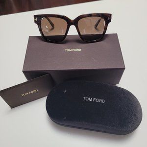 SOLD - TOM FORD Tracy Brown Polarized Sunglasses, Womens